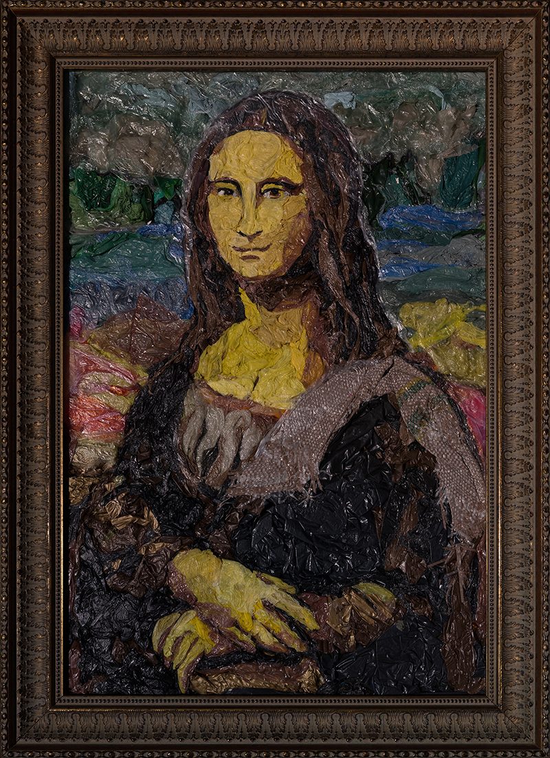 Obra Mona Lisa, da coleção Natureza Plástica