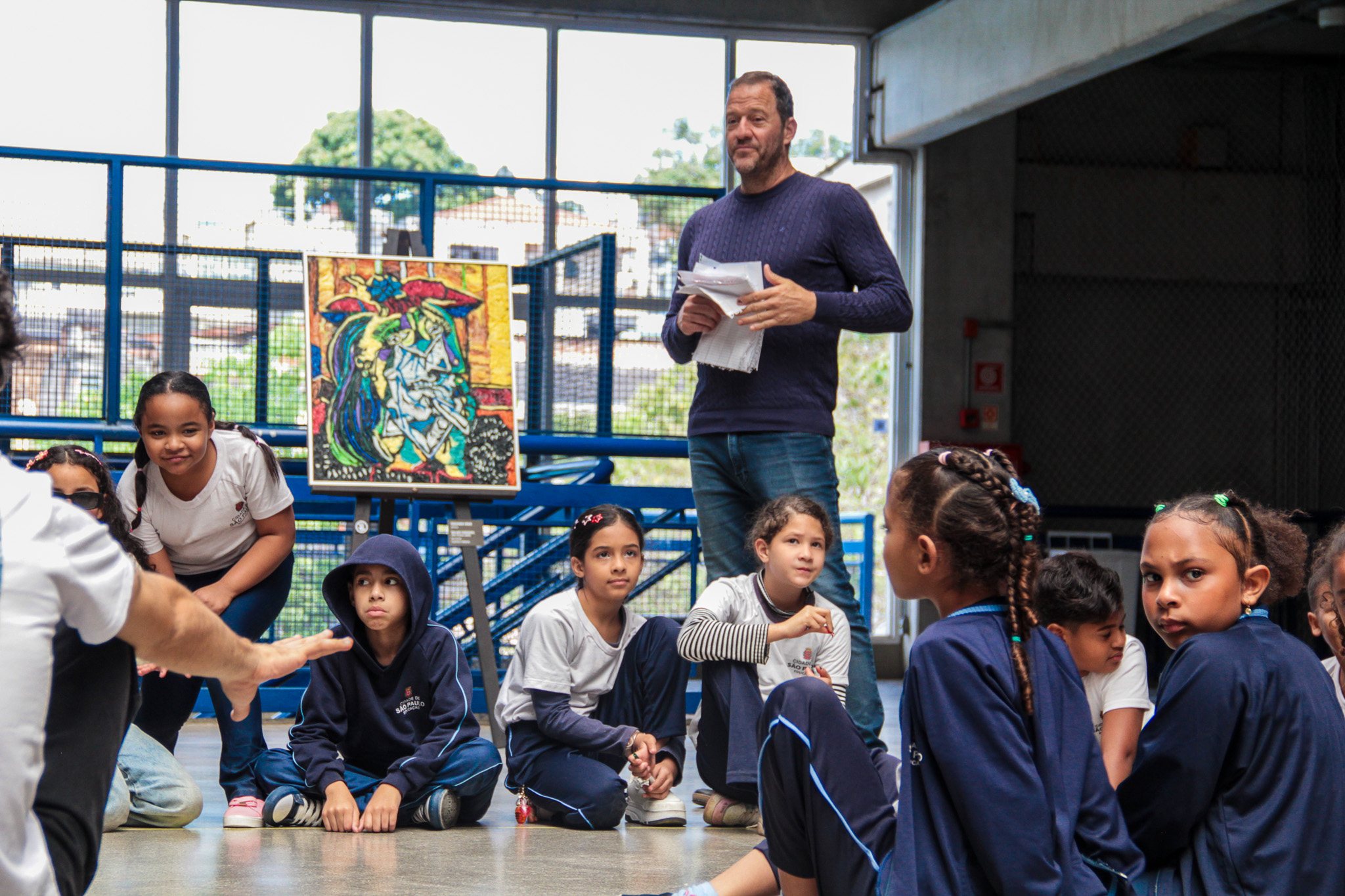 Workshop with students